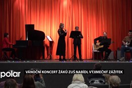 Vánoční koncert žáků ZUŠ nabídl výjimečný zážitek