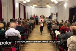 Opava děkovala bezpříspěvkovým dárcům krve. Převzali si zlaté medaile doktora Jánského a zlaté kříže