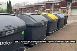 Slezskou Ostravu budou obsluhovat speciální popelářské vozy, kontejnery vysypou samy