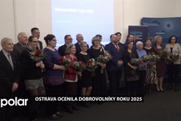 Pomáhají bez nároku a odměnu. Ostrava ocenila 18 dobrovolníků roku 2025