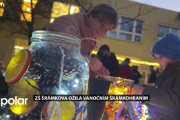 Základní škola Šrámkova v Opavě uspořádala vánoční jarmark, který přilákal stovky návštěvníků