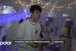 Děti dětem – starší zahráli pohádku s výchovou i poučením předškolákům z bruntálských školek