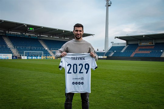 Kapitán pokračuje ve Slovácku. Michal Trávník podepsal smlouvu až do léta 2029