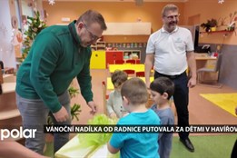 Vánoční nadílka od radnice putovala za dětmi v Havířově