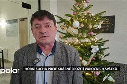Horní Suchá přeje krásné prožití vánočních svátků