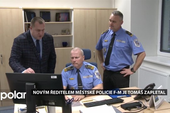 Tomáš Zapletal se stal novým ředitelem Městské policie Frýdek-Místek