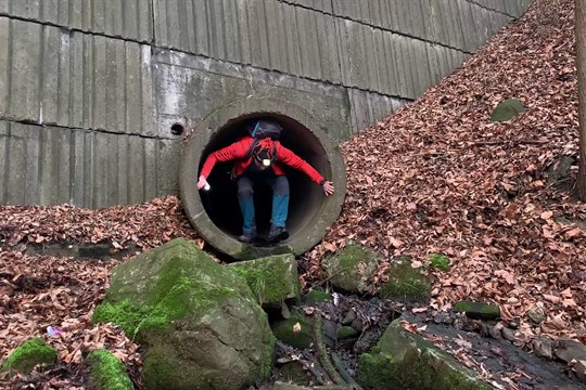 Na Horním městě jde dodnes dohledat tři historické podzemní chodby