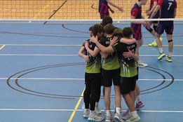 Volejbaloví junioři Vsetína porazil dvakrát VAM Olomouc B