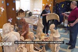 Ve Frýdku-Místku je vystaveno 350 betlémů z celého světa