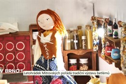 Letohrádek Mitrovských pořádá tradiční výstavu Betlémů