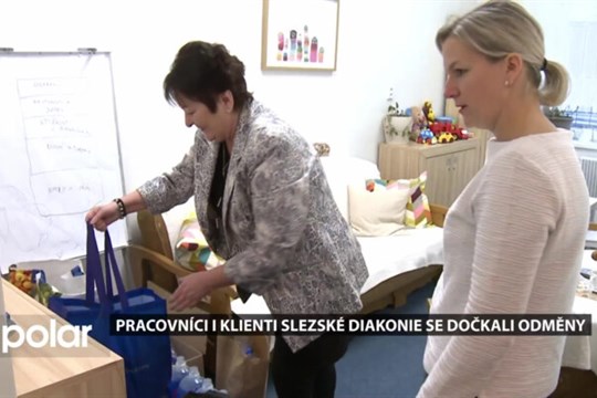 Poděkování z radnice mířilo i do Slezské diakonie
