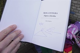 Základní škola Integra pokřtila knihu