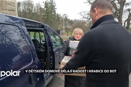 V dětském domově dělají radost i Krabice od bot