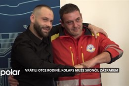 Rychlá reakce zachránila život. Muž po kolapsu poděkoval svým hrdinům v rámci jejich oceňování na ostravské radnici