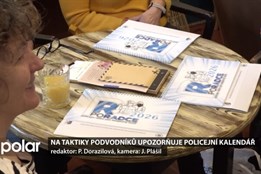 Na taktiky podvodníků upozorňuje policejní kalendář