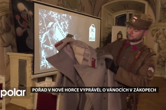 Pořad v Nové Horce vyprávěl o Vánocích v zákopech