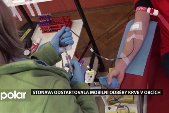 Stonava odstartovala mobilní odběry krve v obcích