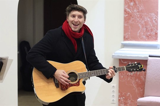 Na předvánoční koncertu se sešli Tom Mikulec a Míša Krobot Rotterová