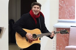 Na předvánoční koncertu se sešli Tom Mikulec a Míša Krobot Rotterová