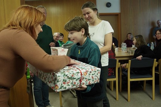 Jonáškova kometa přinesla dárky nemocným dětem