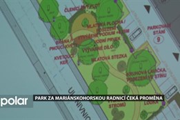 Park za mariánskohorskou radnicí čeká proměna. Nabídne i místo pro svatební obřady