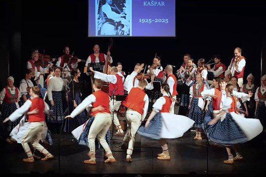 Folklorní spolek Jasénka připomněl stoleté výročí Zdeňka Kašpara