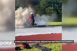 Mladá hasička ze Svinova mezi evropskou špičkou