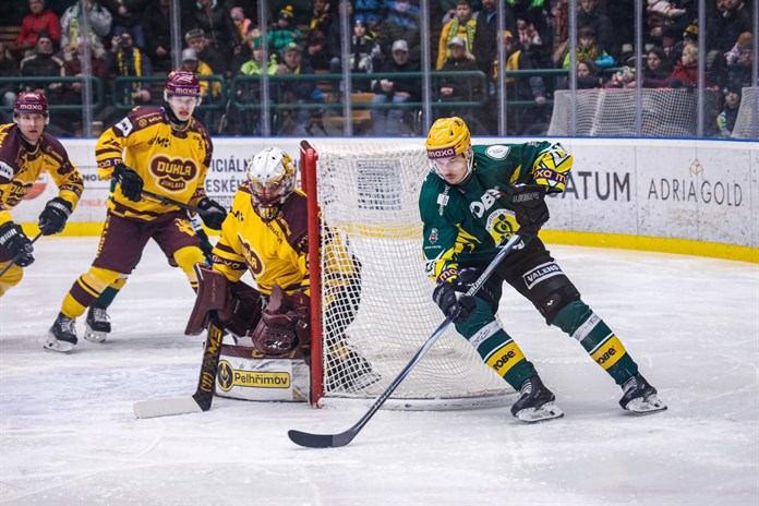 Berani padli v Táboře, Vsetín před nejvyšší návštěvou porazil Jihlavu