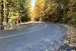 Silnice přes Soláň je po rekonstrukci hotová