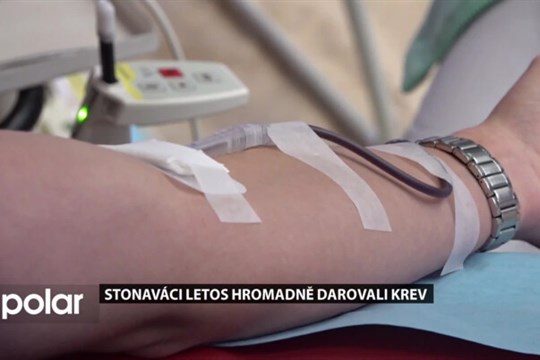 Stonaváci letos hromadně darovali krev
