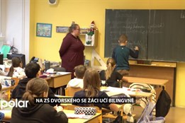 Žáci na ZŠ B. Dvorského se učí ve dvou jazycích
