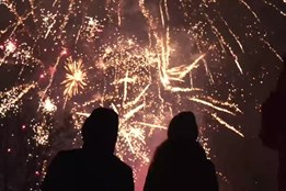 Stráž nad Nisou měla novoroční ohňostroj