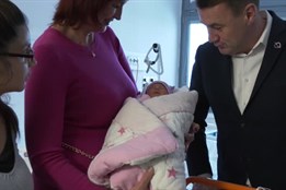 Českolipská nemocnice přivítala první miminka roku 2026