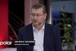 Hosté ve studiu: Primátor Karviné Jan Wolf (SOCDEM) hodnotí uplynulý rok ve městě