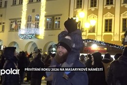 Přivítání roku 2026 na Masarykově náměstí