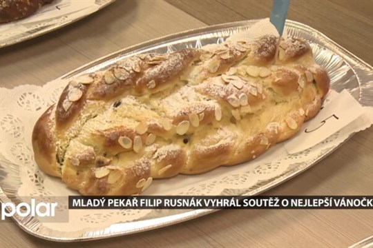 Veřejnosti nejvíce chutnala vánočka Filipa Rusnáka