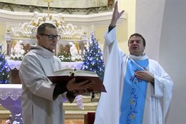 Poutníci v kapli sv. Antonína zahájili nový rok mší svatou