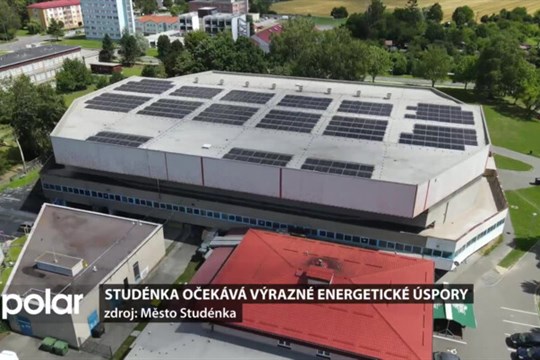 Studénka očekává výrazné energetické úspory, především díky fotovoltaikám na střechách devíti budov