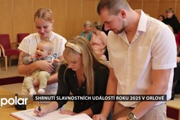 Shrnutí slavnostních událostí roku 2025 v Orlové
