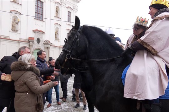 Charita zahájila v Uherském Hradišti Tříkrálovou sbírku 