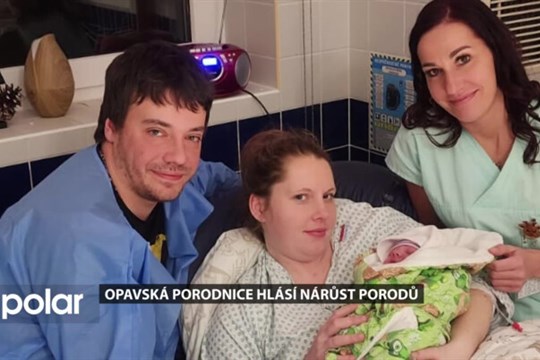 V opavské porodnici se loni narodilo více dětí než rok předtím