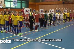 Mezinárodní halový turnaj žáků v Bruntále  pod patronací města, MS kraje a ČUS