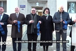 Centrum pro rodinu a sociální péči v Ostravě má nové zázemí za 61 miliónů