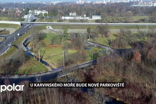 Nové parkoviště u Karvinského moře vznikne a poskytne mnohem větší komfort autům