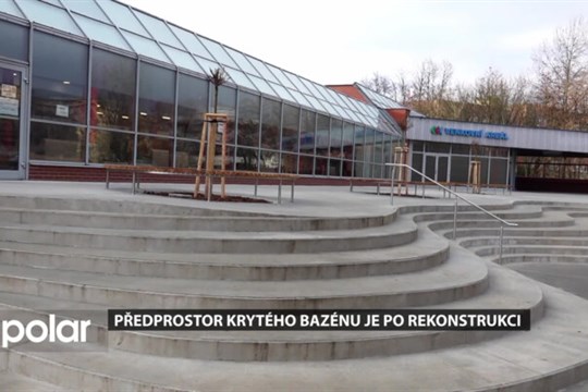 Předprostor krytého bazénu v Porubě je po rekonstrukci. Vyšla na 21 milionů korun