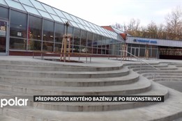 Předprostor krytého bazénu v Porubě je po rekonstrukci. Vyšla na 21 milionů korun
