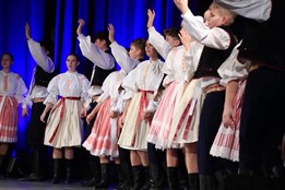 Na Štěpánské zábavě vystoupily všechny veselské folklorní soubory