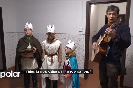 Tříkrálová sbírka se i letos uskutečnila v Karviné, koledovali farní, děti i zubaři