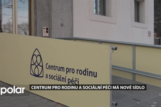 Rekonstrukce nového zázemí pro Centrum pro rodinu a sociální péči je dokončena