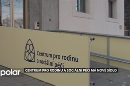 Rekonstrukce nového zázemí pro Centrum pro rodinu a sociální péči je dokončena